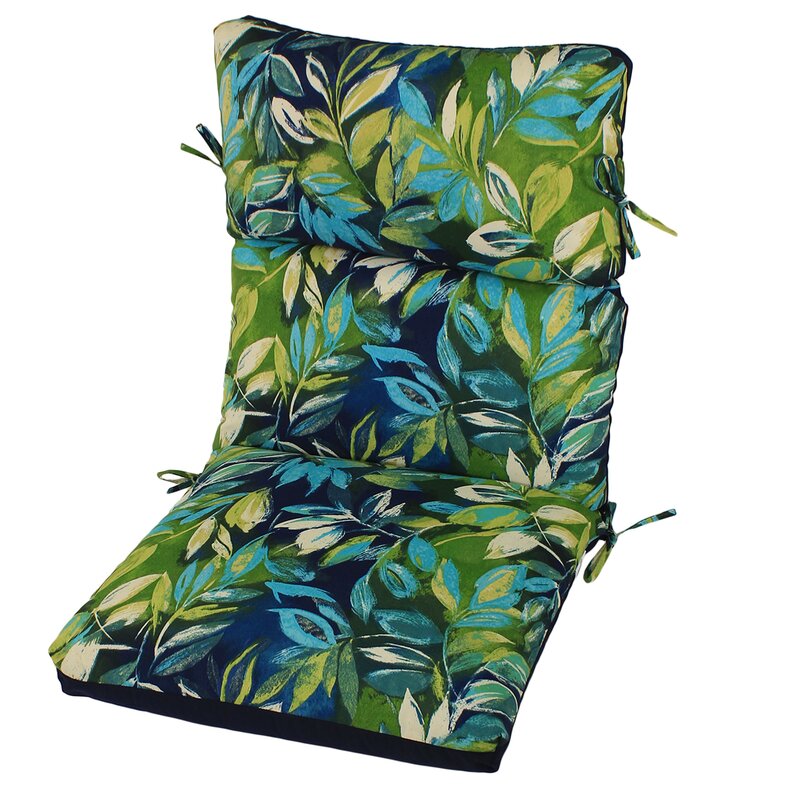 Bay Isle Home Reversible Indoor/Outdoor Lounge Chair Cushion | Wayfair